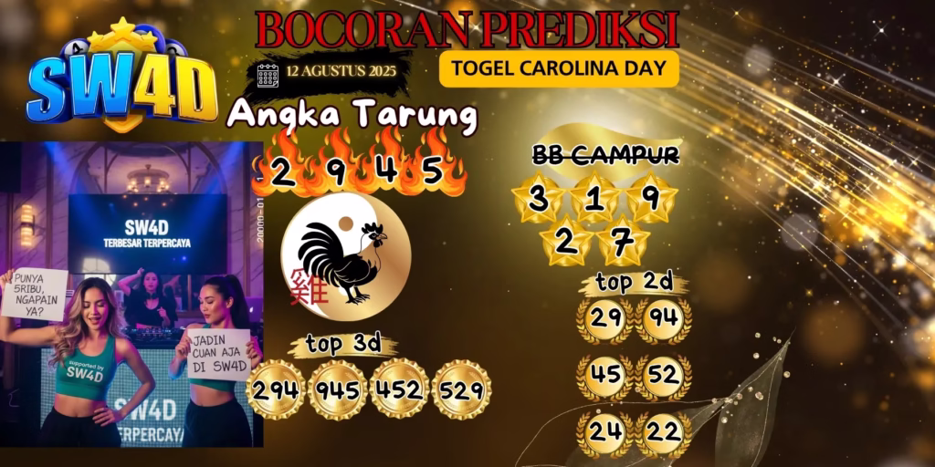 foto angka tarung togel 12 agustus 2025 carolina day